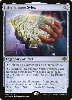 The Filigree Sylex (REGULAR) x1 - MTG Phyrexia: All Will Be One ONE #227 - Image 1