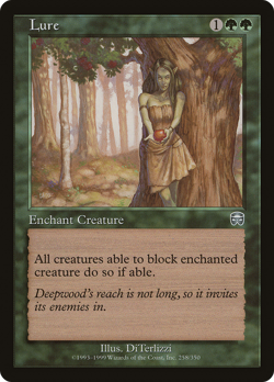 Lure (REGULAR) x1 - MTG Mercadian Masques MMQ #258 - Image 1