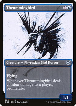 Thrummingbird (REGULAR) x1 - MTG Phyrexia: All Will Be One ONE #288 - Image 1