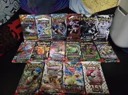 Pokemon Scarlet & Violet Era, Complete Booster Pack (16) Set. Sealed! - Image 1