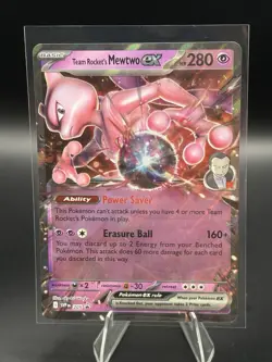 Team Rocket's Mewtwo ex Promo SV: Scarlet & Violet Promo Cards #205 - Pokemon - Image 3