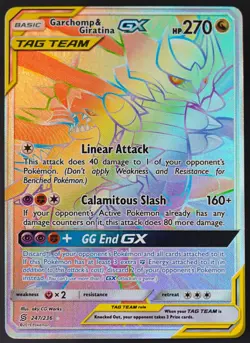 Pokemon - Garchomp & Giratina GX - 247/236 - SM Unified Minds - NM - Image 2