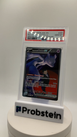 2026 POKEMON ASC EN-ASCENDED HEROES #281 TEAM ROCKET'S MEWTWO EX PSA 10 - Image 2