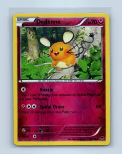 Pokemon tcg XY - Phantom Forces Dedenne Near Mint or Better - Image 1