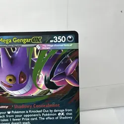 Mega Gengar EX 125/217 Ascended Heroes Pokemon TCG - Image 3