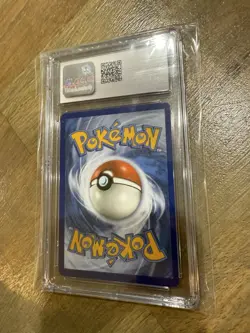 2016 POKEMON TCG WATER GYM BADGE MISTY XY204 HOLO BLACK STAR PROMO CGC 9 WAIFU - Image 2