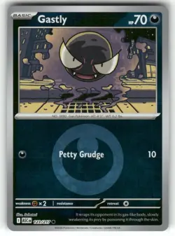 Gastly 123/217 Ascended Heroes Energy Symbol Reverse Holo Pokemon TCG - Image 1