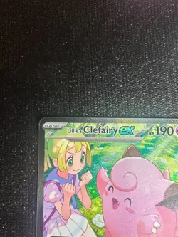 Pokemon TCG Lillie's Clefairy EX 184/159 Special Illustration Rare Holo, - Image 2