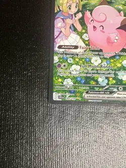 Pokemon TCG Lillie's Clefairy EX 184/159 Special Illustration Rare Holo, - Image 5