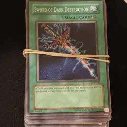 Konami Yu-Gi-Oh! Starter Deck Yugi Sword of Dark Destruction Magic Card Lot - Image 1