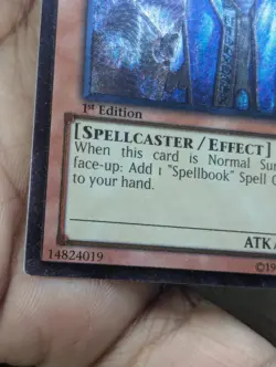 Spellbook Magician of Prophecy REDU-EN015 Ultimate Rare 1st LP - Image 4