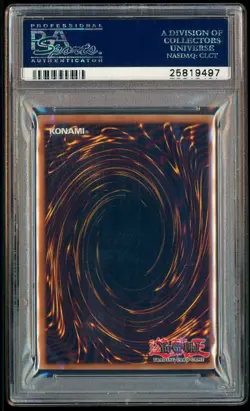 2003 Yu-Gi-Oh! MFC Magician Force 1st Edition #000 Dark Magician Girl PSA 9 - Image 3