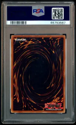 2002 Yu-Gi-Oh! PSV Pharaoh's Servant 1st Edition #000 Jinzo PSA 9 MINT - Image 3