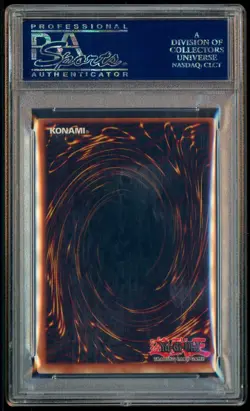 2002 Yu-Gi-Oh! LOB 1st Edition #005 Dark Magician PSA 9 MINT - Image 3