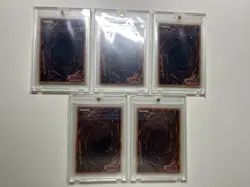 2020 Yugioh Lost Art PROMO Exodia Set LART-EN002 - LART-EN006 Full Complete Set - Image 3