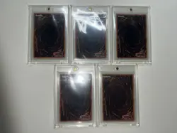 2020 Yugioh Lost Art PROMO Exodia Set LART-EN002 - LART-EN006 Full Complete Set - Image 4