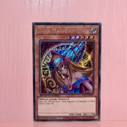 YuGiOh! Dark Magician Girl (Secret Rare) SBC1-ENA05 1st Edition NM Speed Duel - Image 2