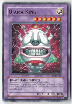 Yugioh - Ojama King DP2-EN015 Unlimited - Duelist Pack 2: Chazz Princeton - Image 1