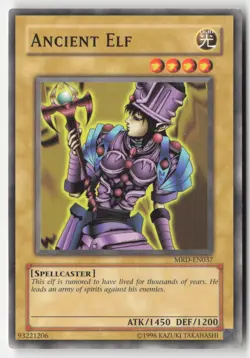 Yugioh - Ancient Elf MRD-EN037 Unlimited - Metal Raiders (25th Anniversary Editi - Image 1