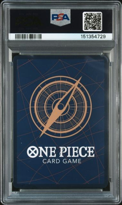 ONE PIECE MONKEY D. LUFFY 2025 OP13-CARRYING ON HIS WILL #118 ALT ART PSA 9 - Image 2