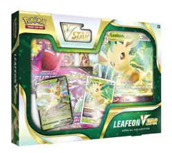Pokemon TCG/Leafeon VSTAR Special Collection Box Sword & Shield - Image 1