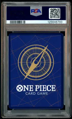 2025 One Piece OP11 EN Manga Alternate Art #118 Monkey D Luffy PSA 10 - Image 3