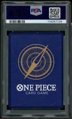 2024 One Piece OP06 EN Manga Alternate Art #118 Roronoa Zoro PSA 9 MINT - Image 3