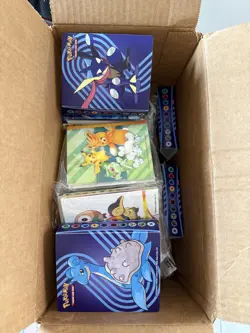 Pokemon Prismatic Evolutions Binder White Flare Binder 20+ Mini Binder Lot +bulk - Image 2