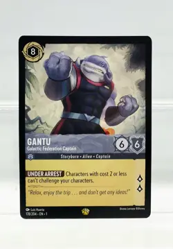 Disney Lorcana Gantu - Galactic Federation Captain 178/204 The First Chapter Leg - Image 1