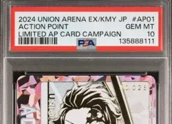 Union Arena Tanjiro Serial Limited AP Card PSA 10 - Image 3