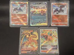 Charizard ex SR, 2x Radiant Charizard, V & VSTAR Bundle - 5 Card Holo Set - Free - Image 1