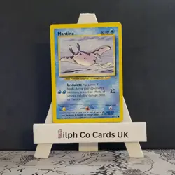 Mantine 64/111 Neo Genesis Set Pokemon Card WOTC - Image 1
