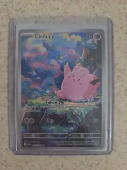 Pokemon Perfect Order: Clefairy 094/088 Full-Art Illustration Rare Card. Mint. - Image 1