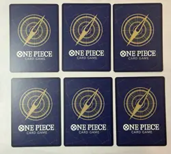 One Piece Japanese SR 6 Cards Lot - Image 2