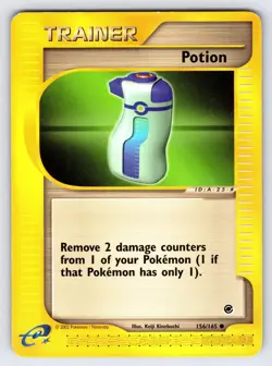 Potion 156/165 2002 Expedition Pokemon Card TCG WOTC Vintage Common - Lp - Image 1