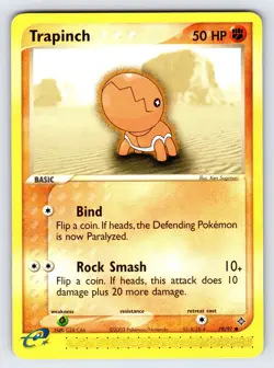 Trapinch 79/97 2003 EX Dragon Pokemon Card TCG Nintendo e-Series Common - VLP - Image 1