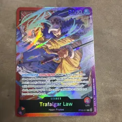 Trafalgar Law ST10-001 Holo Leader - One Piece TCG - English Card - Near Mint - Image 1
