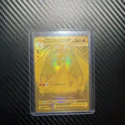 Mega Charizard Y EX No. 294/217 Ascended Heroes Pokemon Card Gold - Image 1