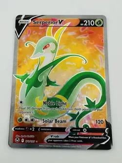 Serperior V 170/195 Silver Tempest NM Full Art Pokemon Card - Image 1