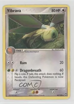 Vibrava Pokemon EX Power Keepers #40 2007 READ - Image 1