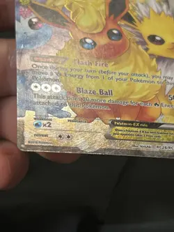 Flareon EX RC28/RC32 Generations Radiant Collection Full Art Pokemon TCG LP - Image 5