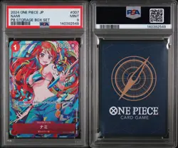 Nami ST01-007 THE BEST Storage Box Set One Piece Card PROMO Japanese PSA 9 - Image 3