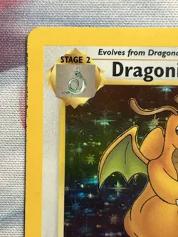 Dragonite 4/62 Holo 1st Edition Fossil Rare 1999 Vintage Chase Pokemon Card LP - Image 3