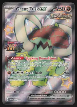 Great Tusk ex 072 Holo Promo Miscellaneous Cards & Products Pokemon Near Mint - Image 1