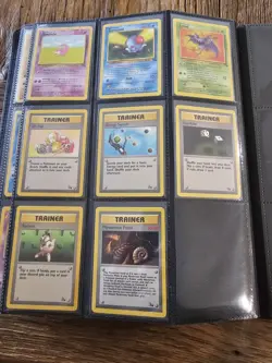 1999 Pokemon Fossil Full Set 62/62 WOTC Cards 100% Complete MP- NM - Image 4