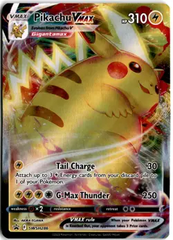 Pikachu VMAX - Promo SWSH: Sword & Shield Promo Cards SWSH286 NM - Image 1