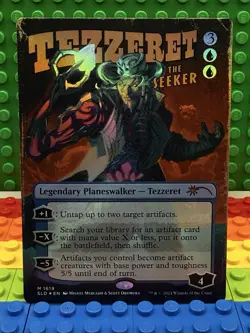 1x Tezzeret the Seeker (1619) (Rainbow Foil) NM - Secret Lair Drop Series (SLD) - Image 1