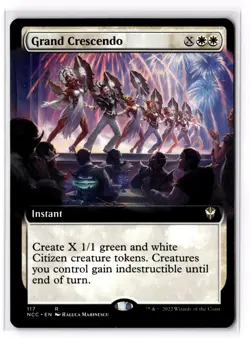 Grand Crescendo (Extended Art) 117 Commander: Streets of New Capenna Normal NM - Image 1