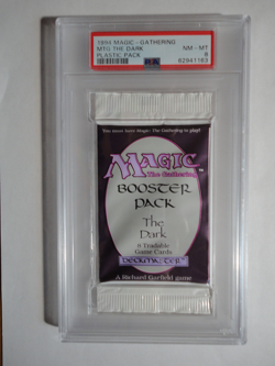 The Dark Booster Pack English Graded PSA 8 Mint NM MTG Magic Gathering Sealed - Image 1