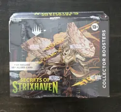 2026 Magic The Gathering Secrets of Strixhaven Collector Booster Box NEW In Hand - Image 1